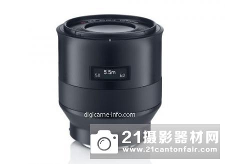 蔡司E卡口定焦镜头“Batisi2/40CF”外观图曝光