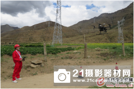 大疆无人机实现藏区“电力天路”自主巡检